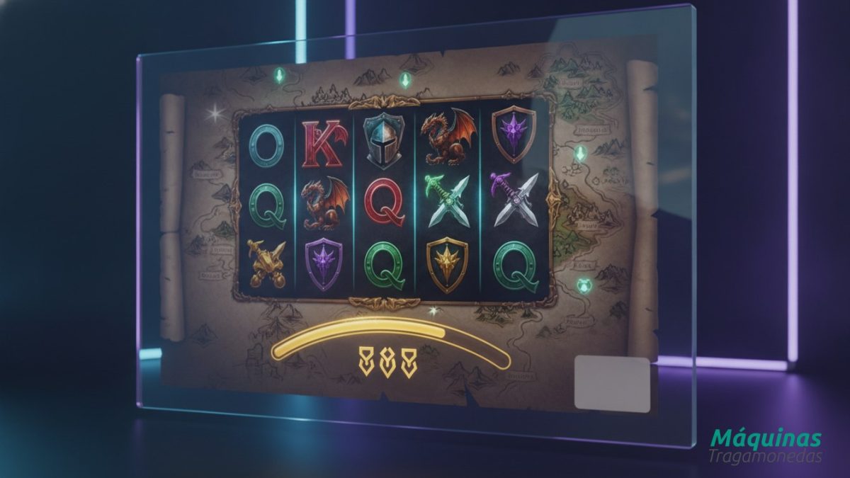 Guía slots con progresión estilo rpg: Sube de nivel y gana