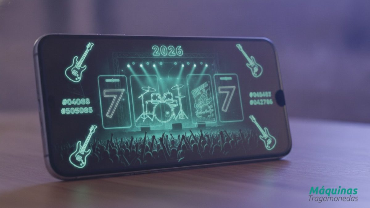 Los mejores slots temática música y rock para ganar en grande