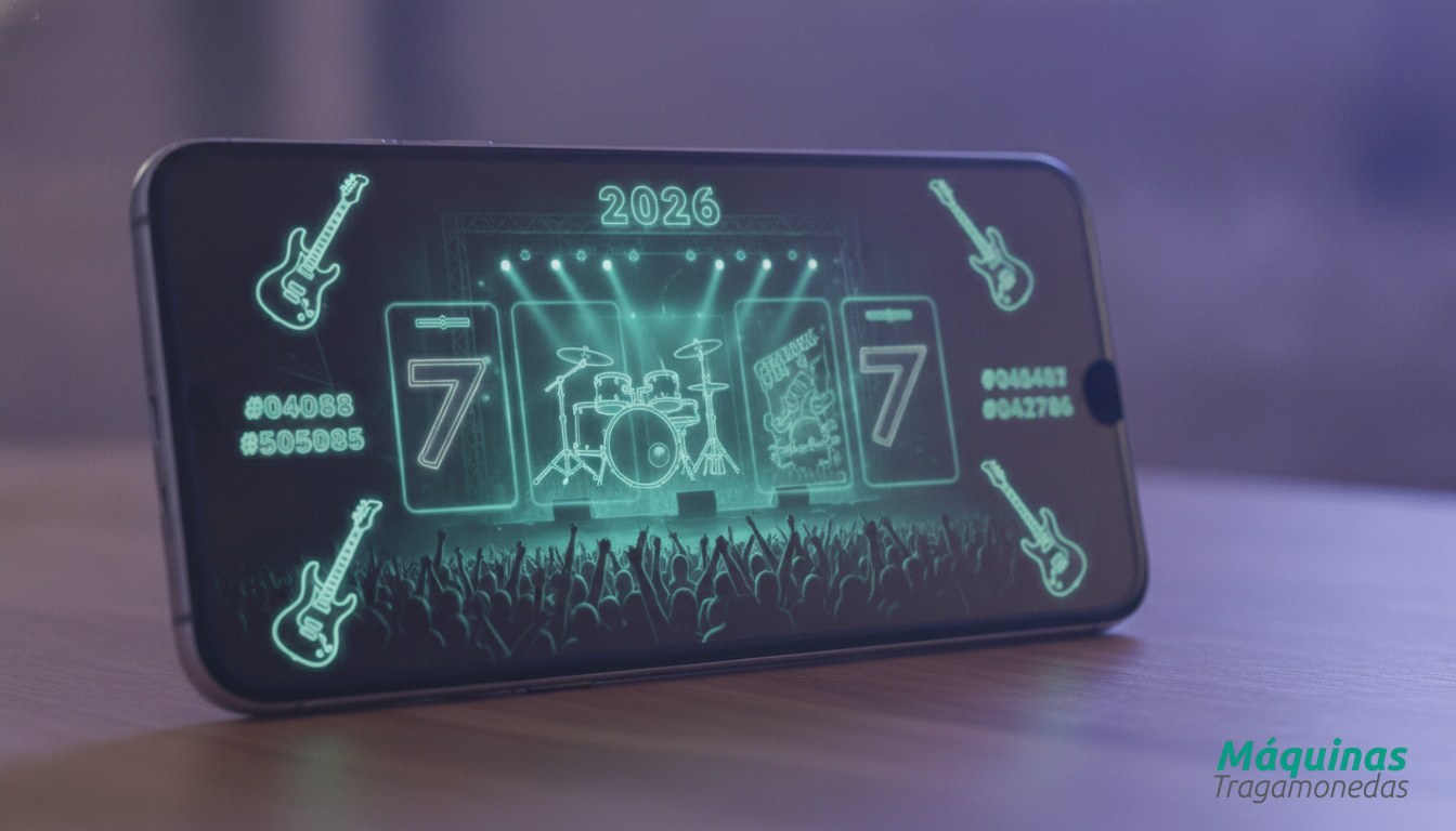mejores slots temática música y rock — mejores slots temática música y rock